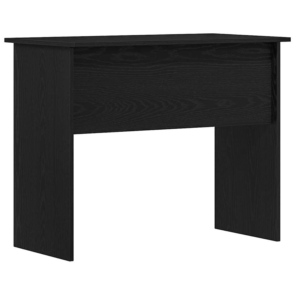 Desk Black Oak 90x50x74 cm Engineered Wood